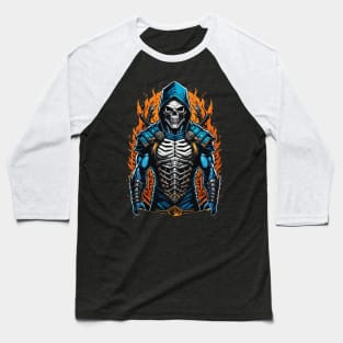 Skull Ninja Baseball T-Shirt